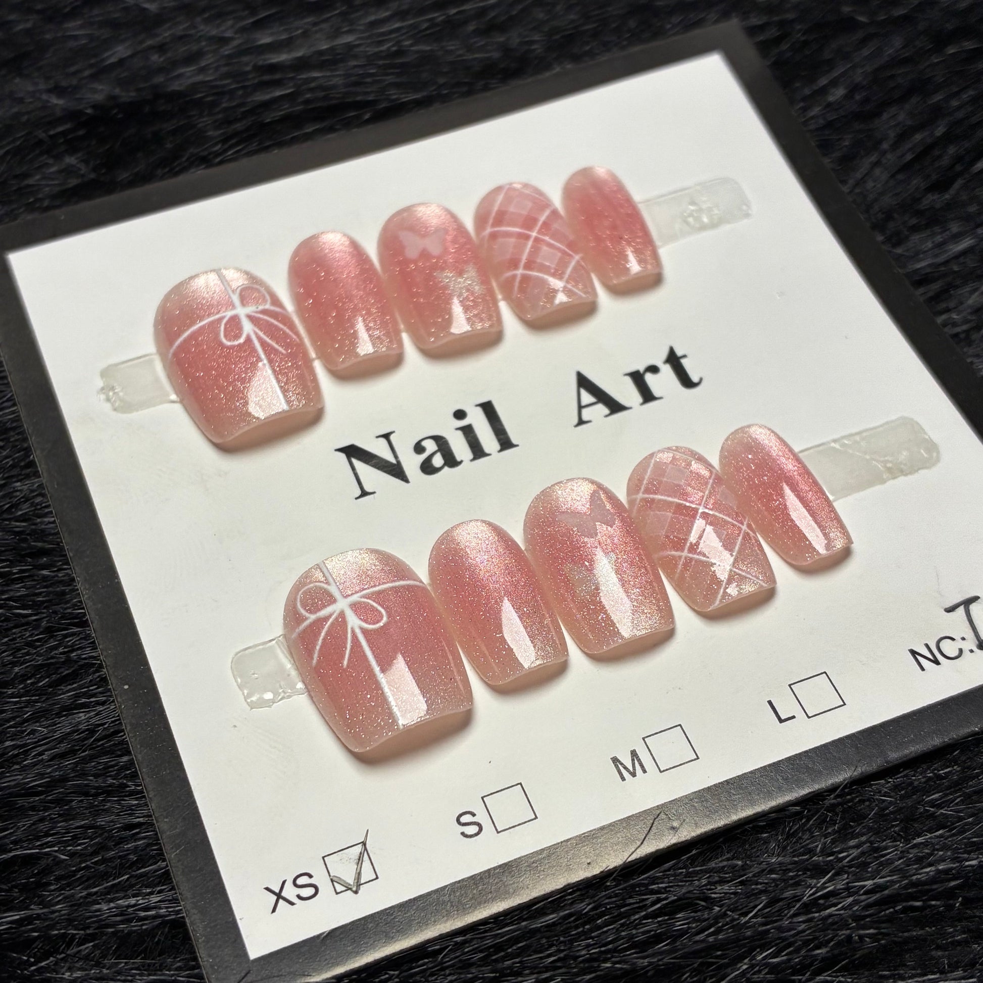 Press On Nails 10Pcs Code-F (100+) Easy Beauty Nepal