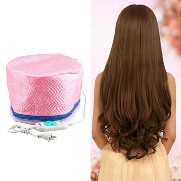 Pink Electric Hair Care Thermal Head Spa Hair Treatment Cap Mask Queen Nepal