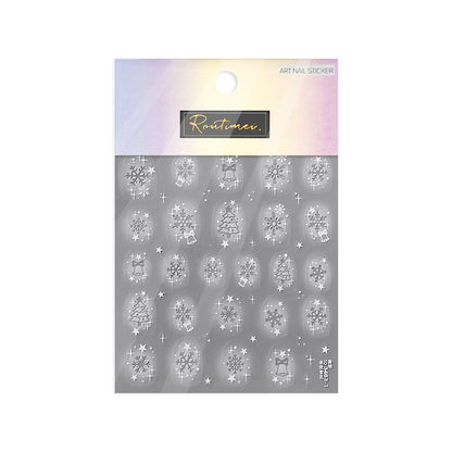 Rontimei Christmas Nail Art Sticker Mask Queen Nepal