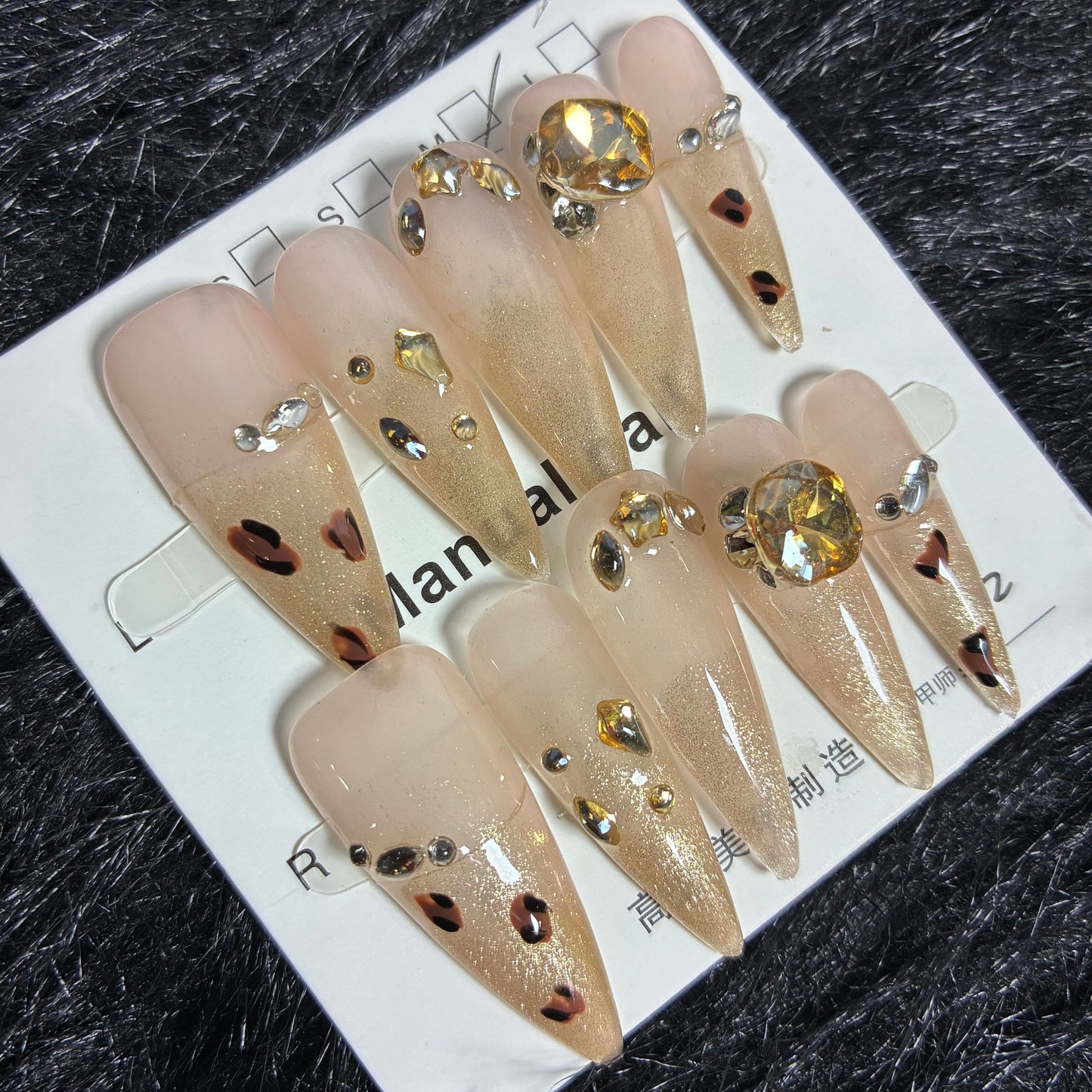 Press On Nails 10Pcs Code-L (060+) Easy Beauty Nepal