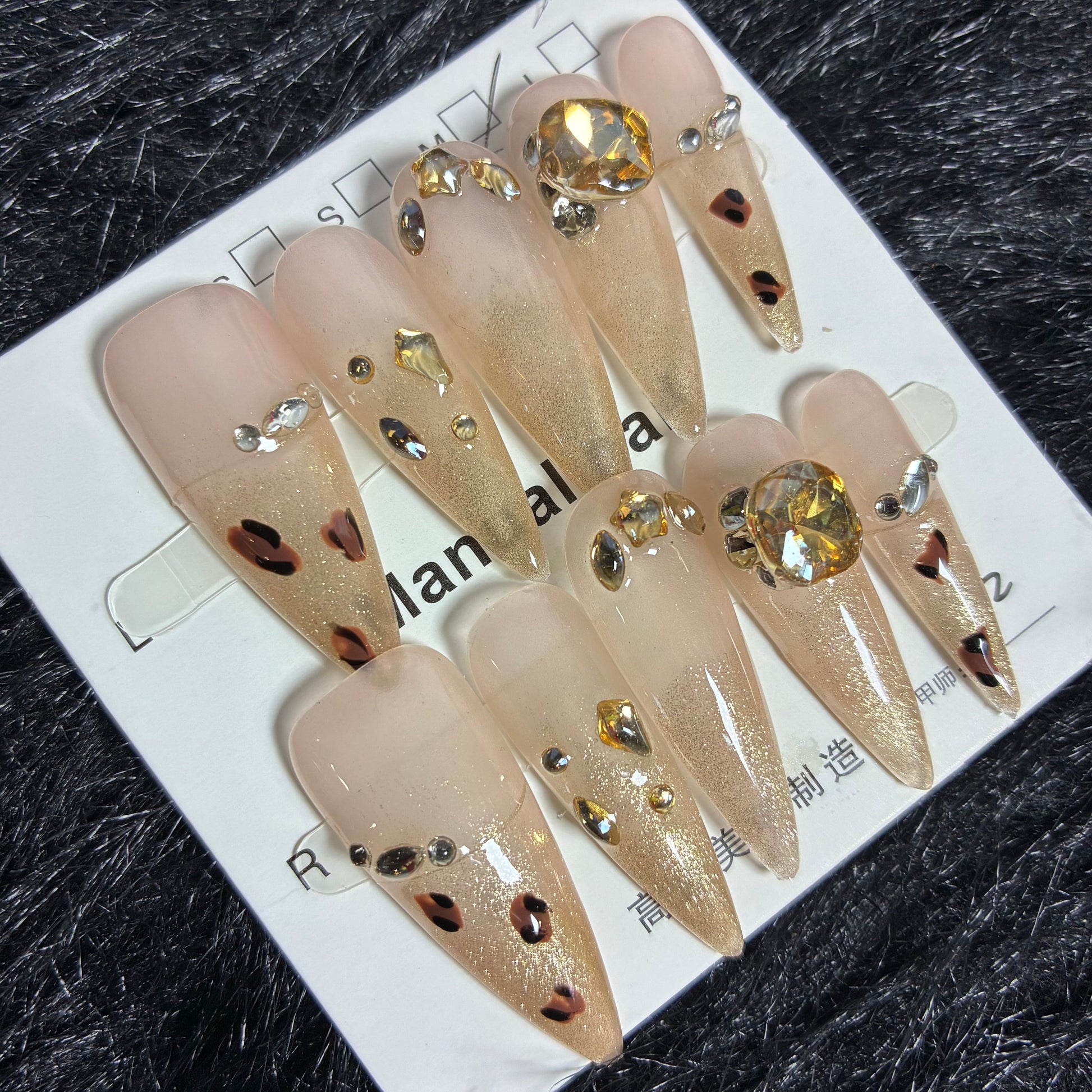 Press On Nails 10Pcs Code-L (060+) Easy Beauty Nepal