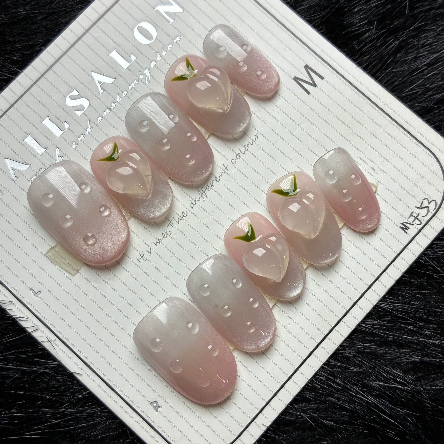 Press On Nails 10Pcs Code-Number (1000+) Easy Beauty Nepal