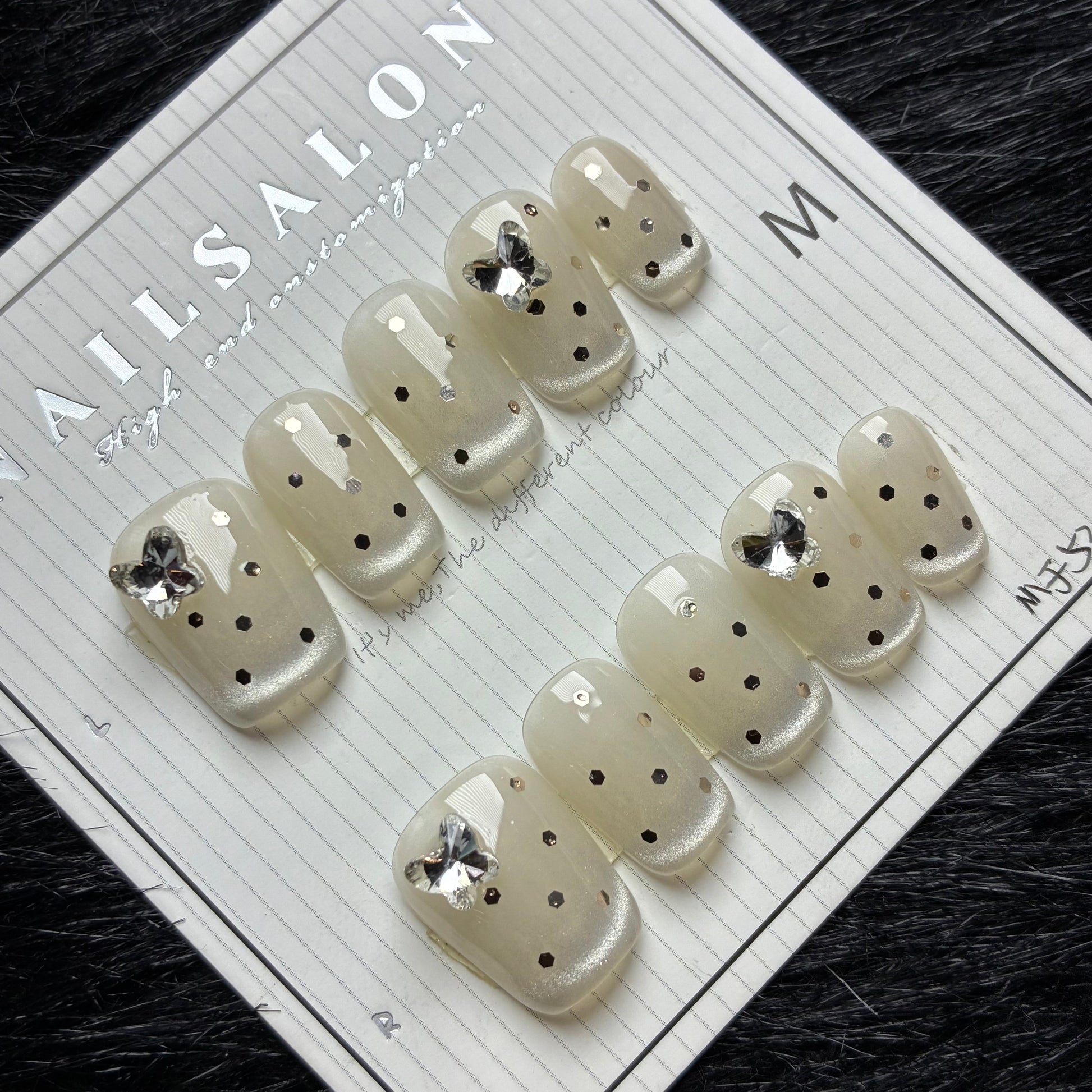 Press On Nails 10Pcs Code-Number (1000+) Easy Beauty Nepal