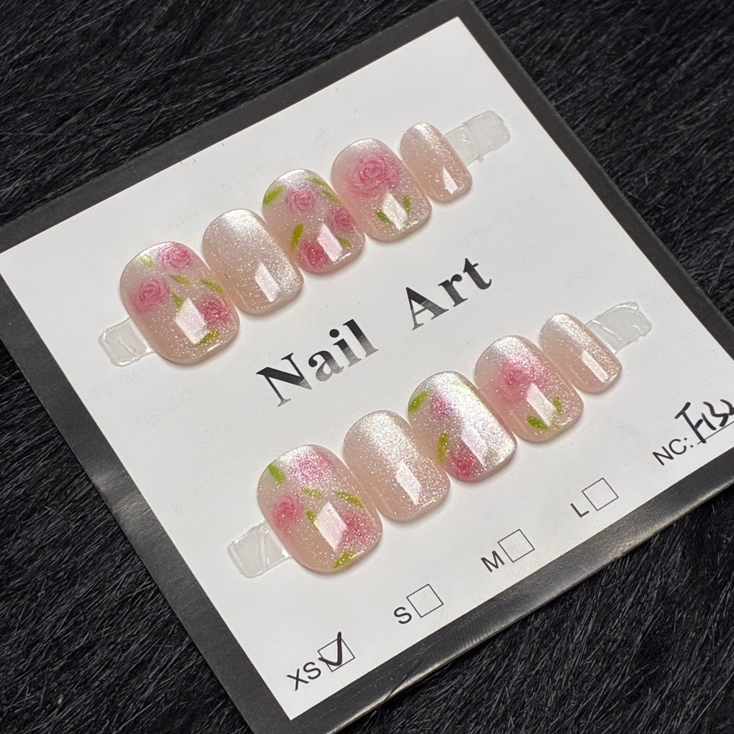 Press On Nails 10Pcs Code-F (100+) Easy Beauty Nepal