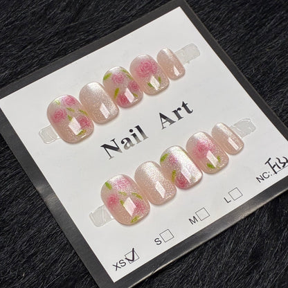 Press On Nails 10Pcs Code-F (100+) Easy Beauty Nepal