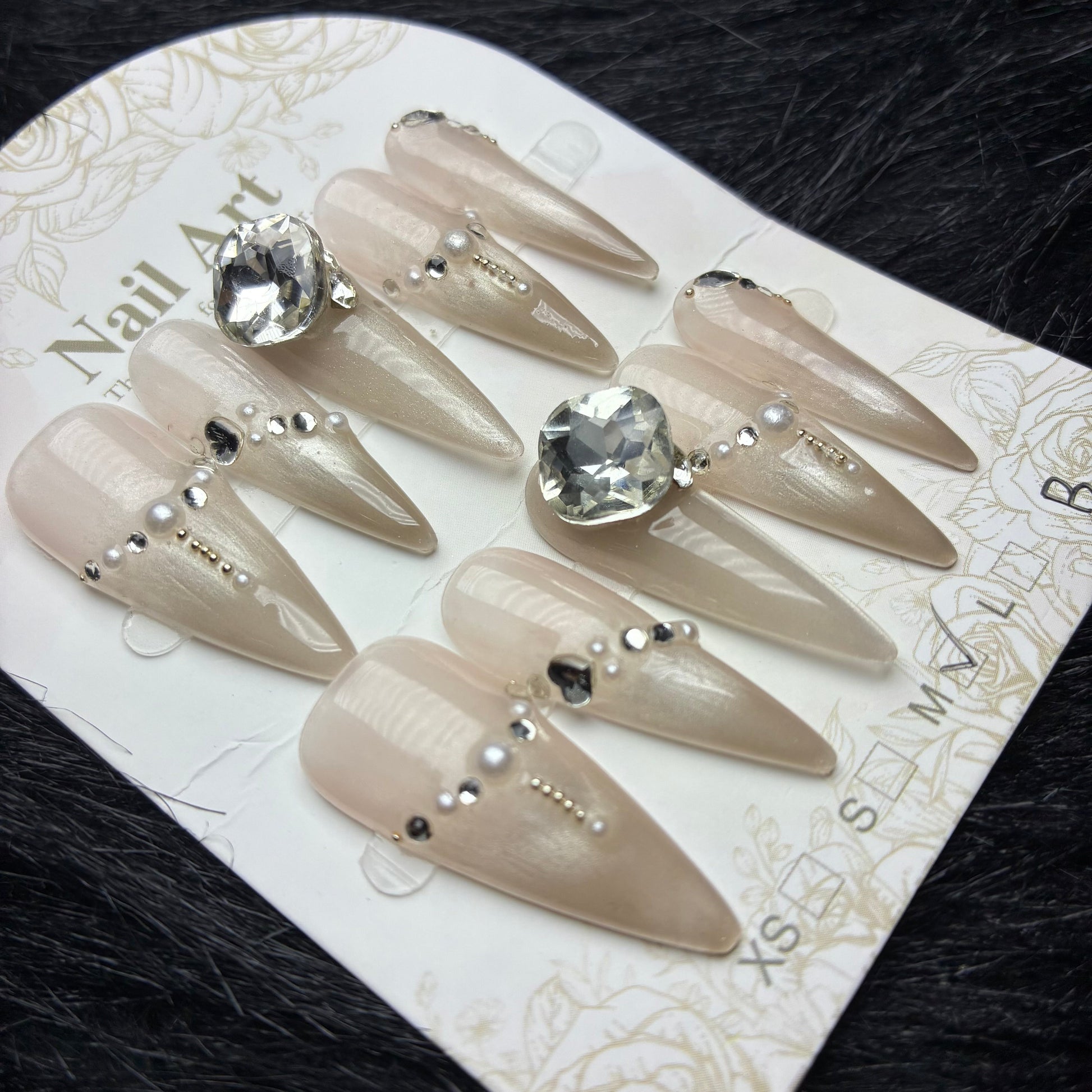 Press On Nails 10Pcs Code-MT Easy Beauty Nepal