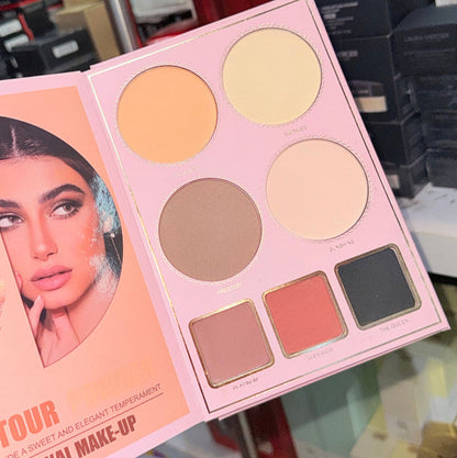 IGOODCO Beauty 55 Color Eye & Face Palette Makeup Book IG3130 Easy Beauty Nepal