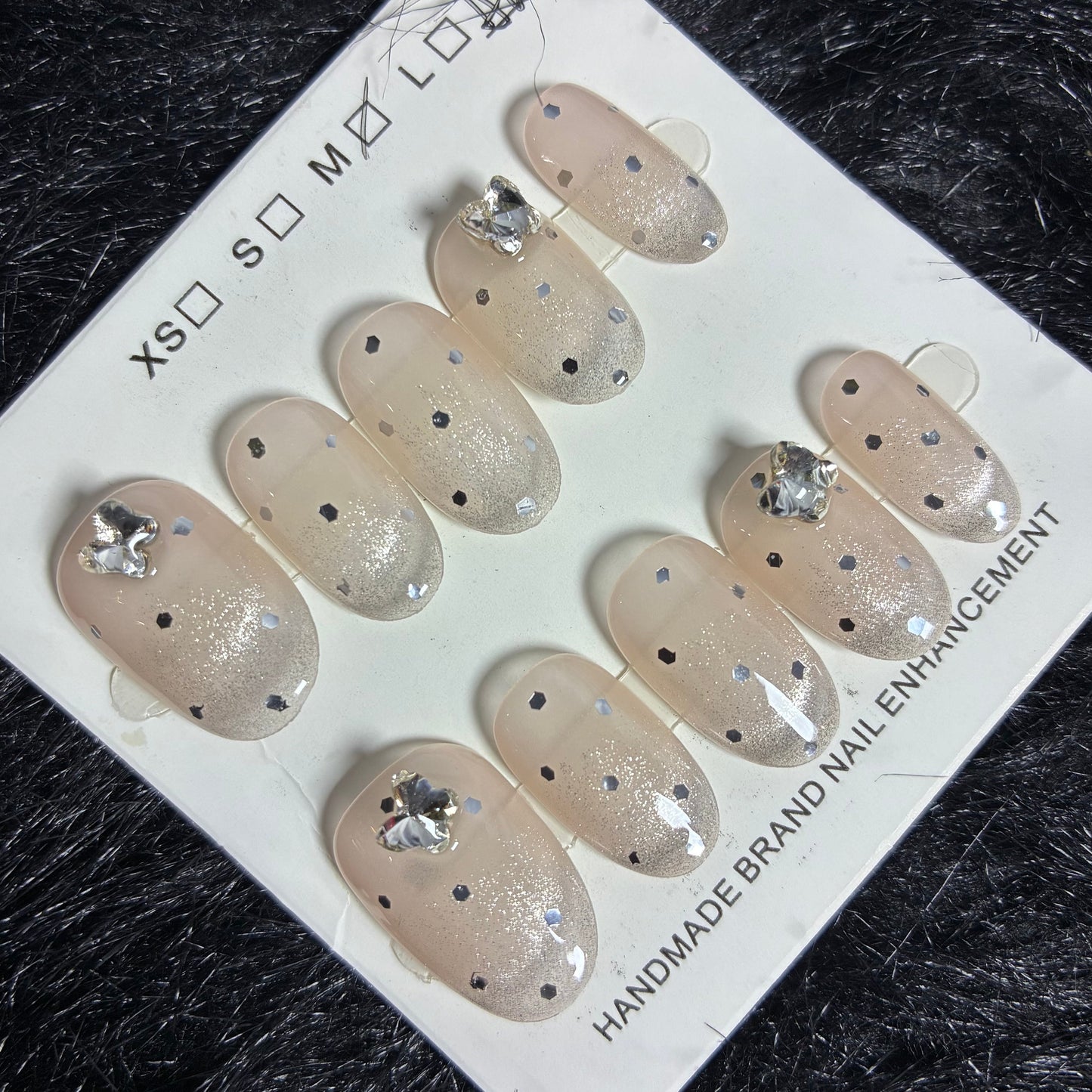 Press On Nails 10Pcs Code-L (060+) Easy Beauty Nepal