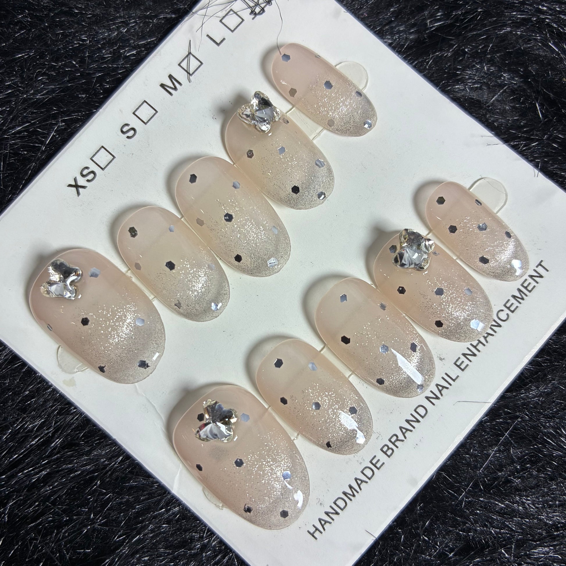 Press On Nails 10Pcs Code-L (060+) Easy Beauty Nepal