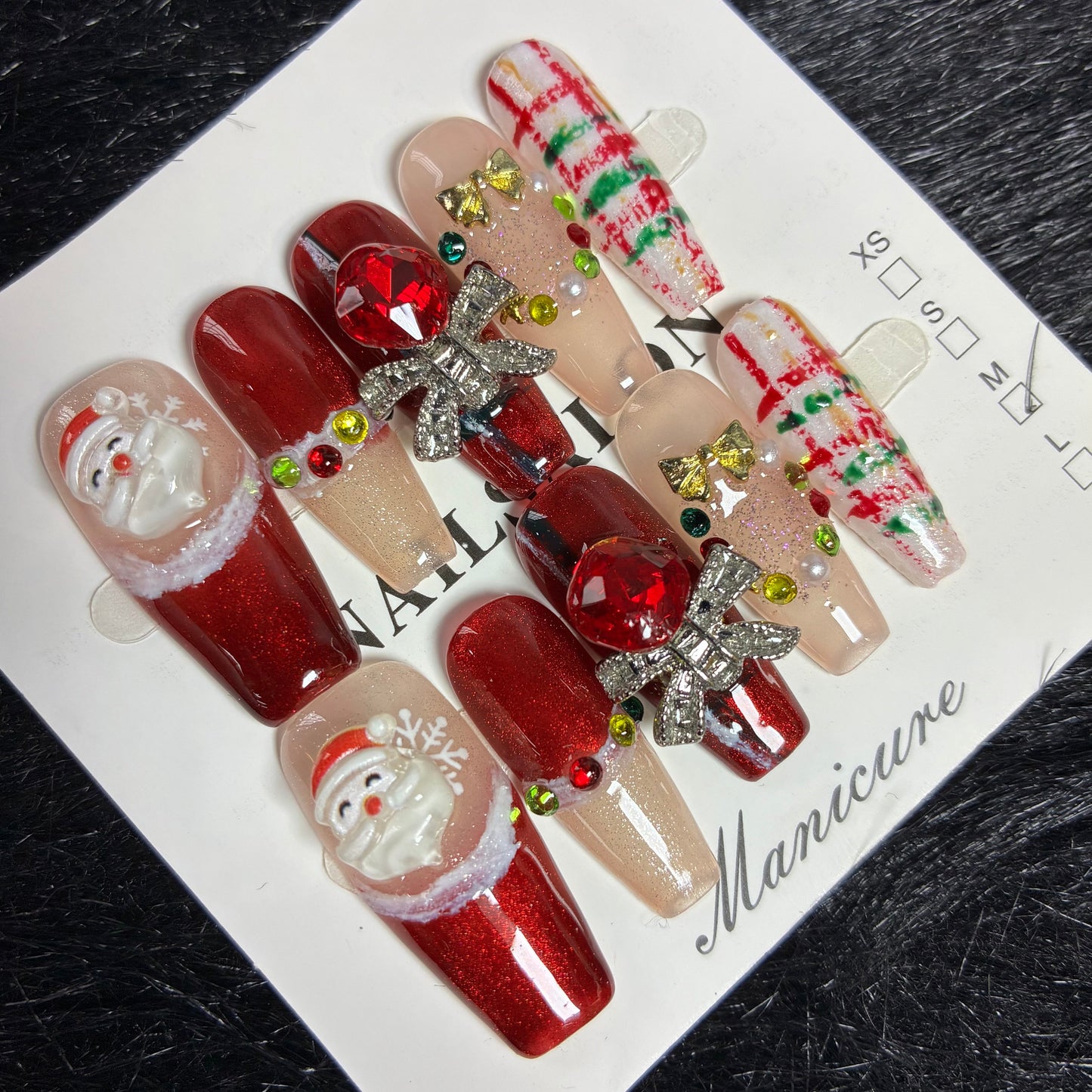 Press On Nails 10Pcs Code-Number (000+) Easy Beauty Nepal
