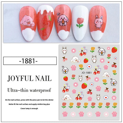 Joyful Nail Art Sticker Mask Queen Nepal