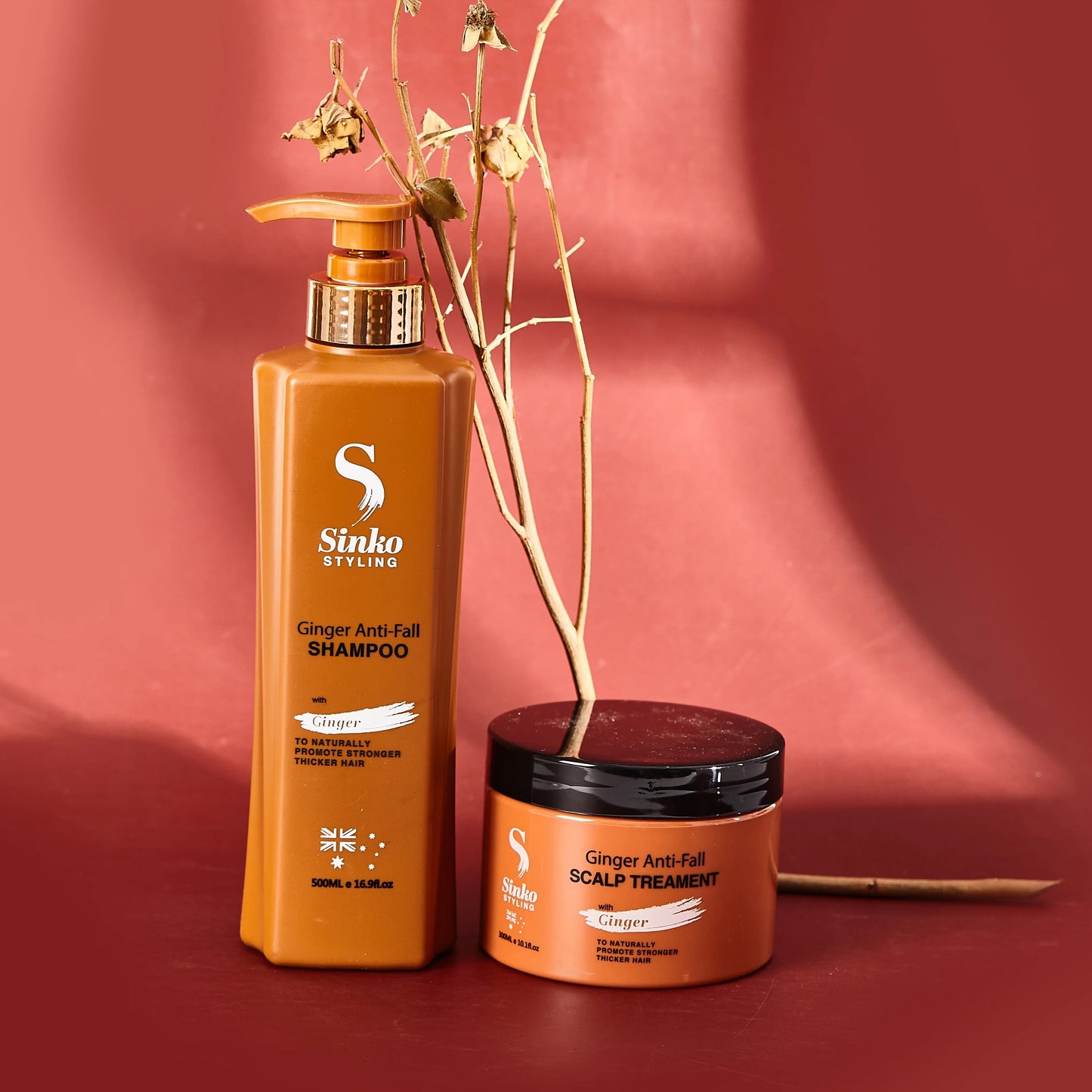Sinko Styling Anti-fall Shampoo & Scalp Treatment Set Mask Queen Nepal