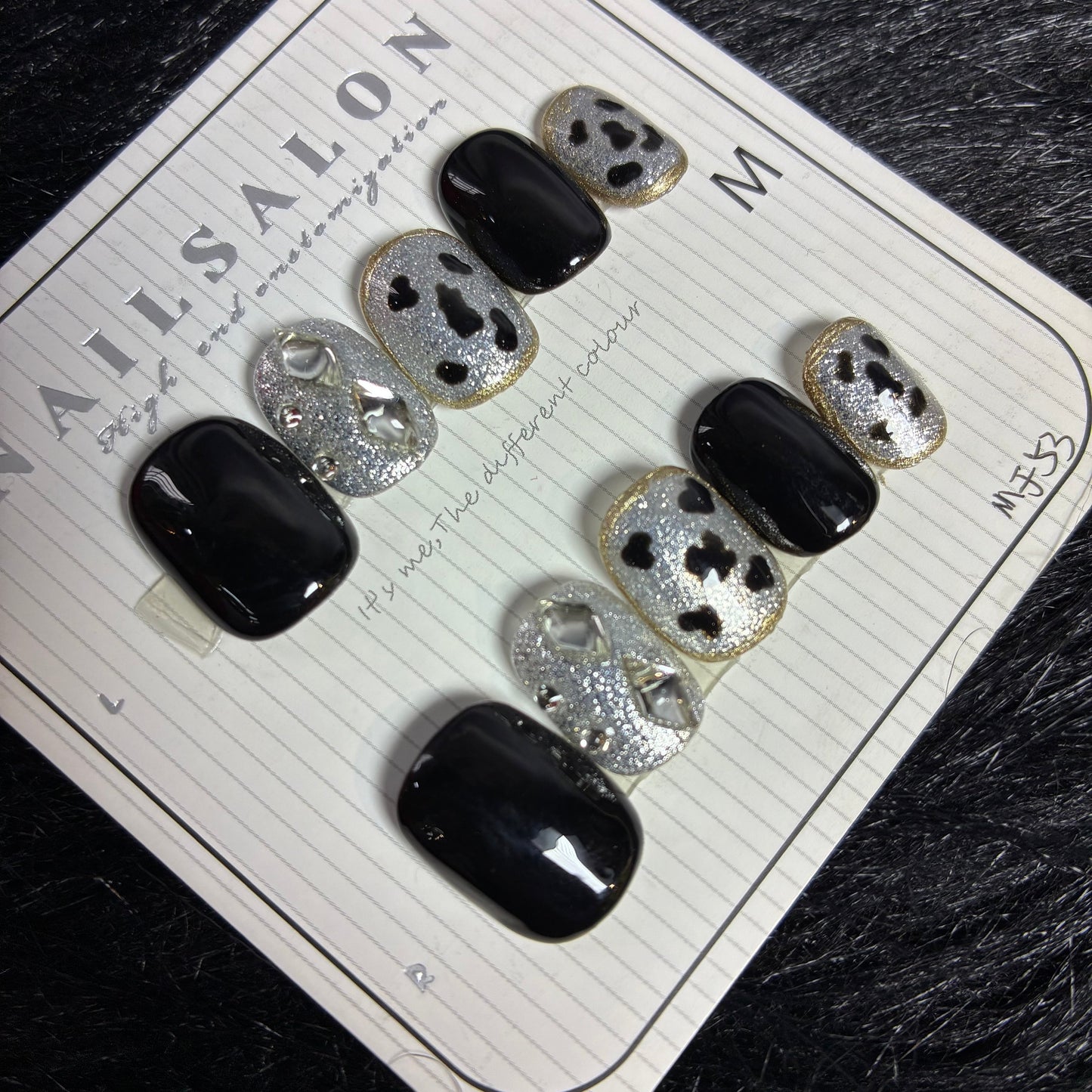 Press On Nails 10Pcs Code-Number (000+) Easy Beauty Nepal