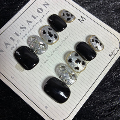 Press On Nails 10Pcs Code-Number (000+) Easy Beauty Nepal