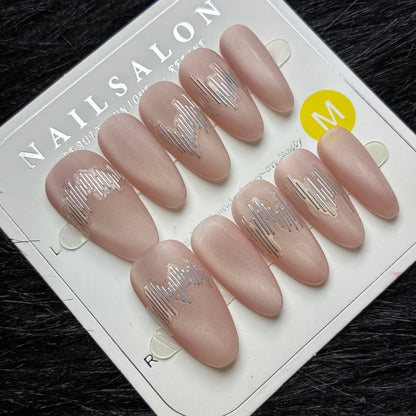 Press On Nails 10Pcs Code-Number (2000+) Easy Beauty Nepal
