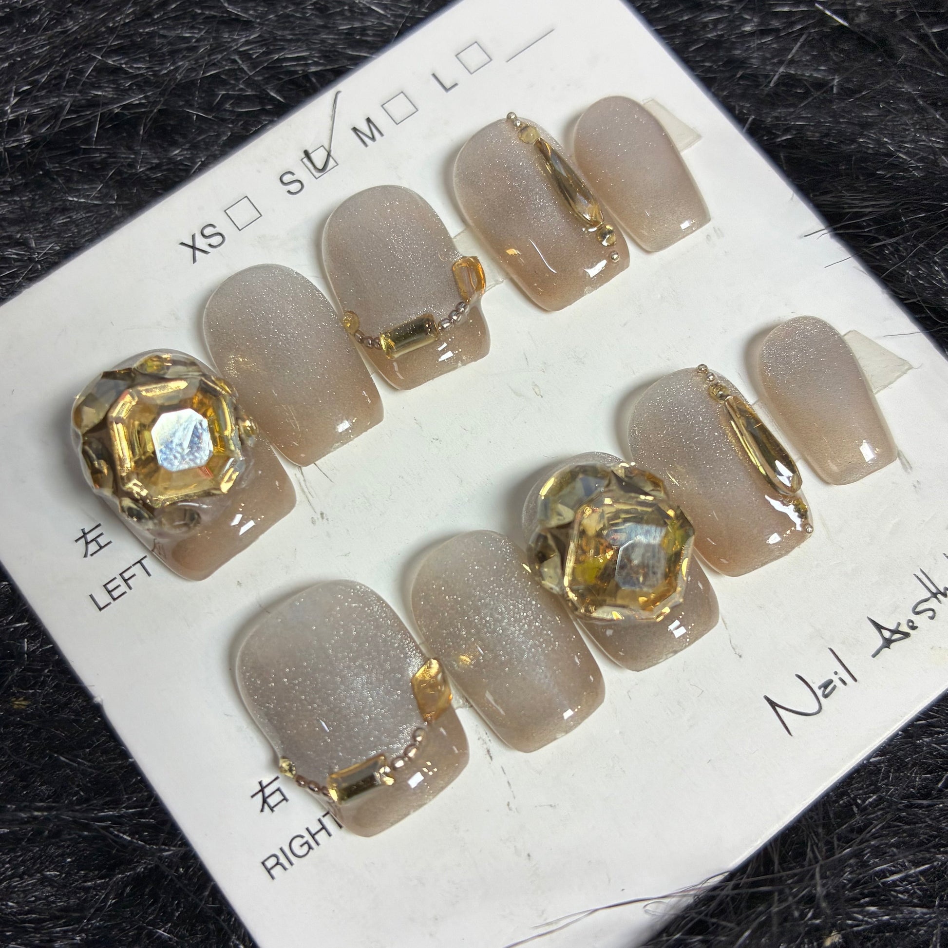 Press On Nails 10Pcs Code-BF (020+) Easy Beauty Nepal