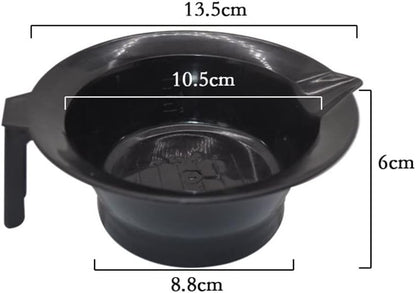 Magic Collection Handle and Pouring Lip Mixing Bowl and Dye Brush with Hook Mask Queen Nepal