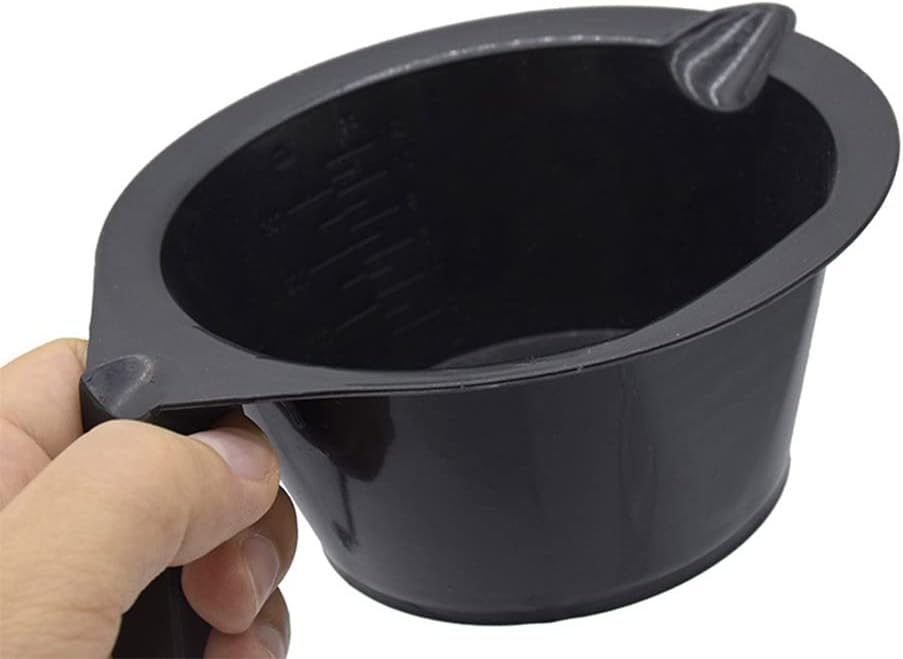 Magic Collection Handle and Pouring Lip Mixing Bowl and Dye Brush with Hook Mask Queen Nepal