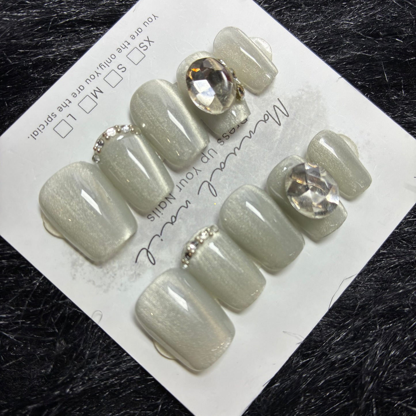 Press On Nails 10Pcs Code-L (030+) Easy Beauty Nepal