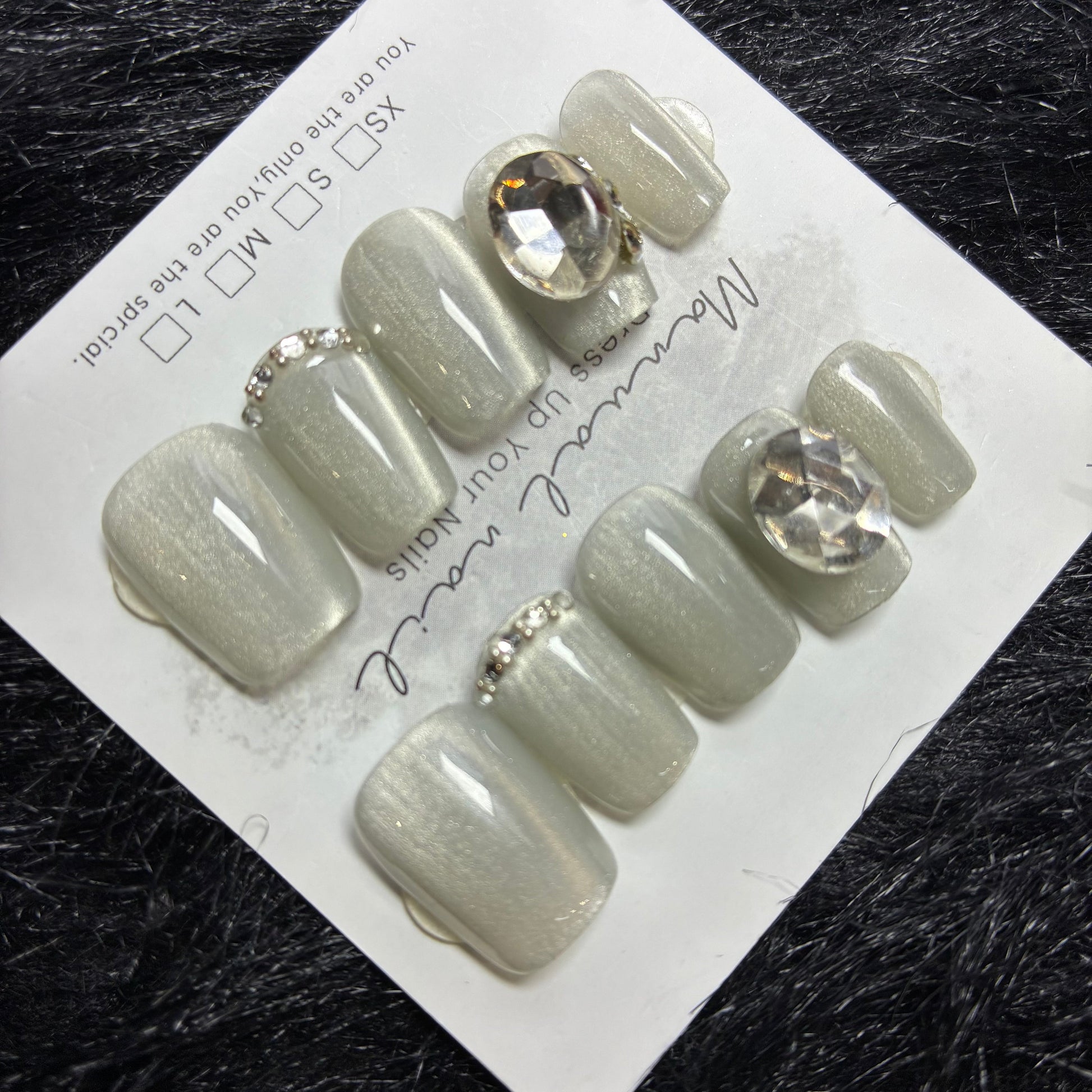 Press On Nails 10Pcs Code-L (030+) Easy Beauty Nepal