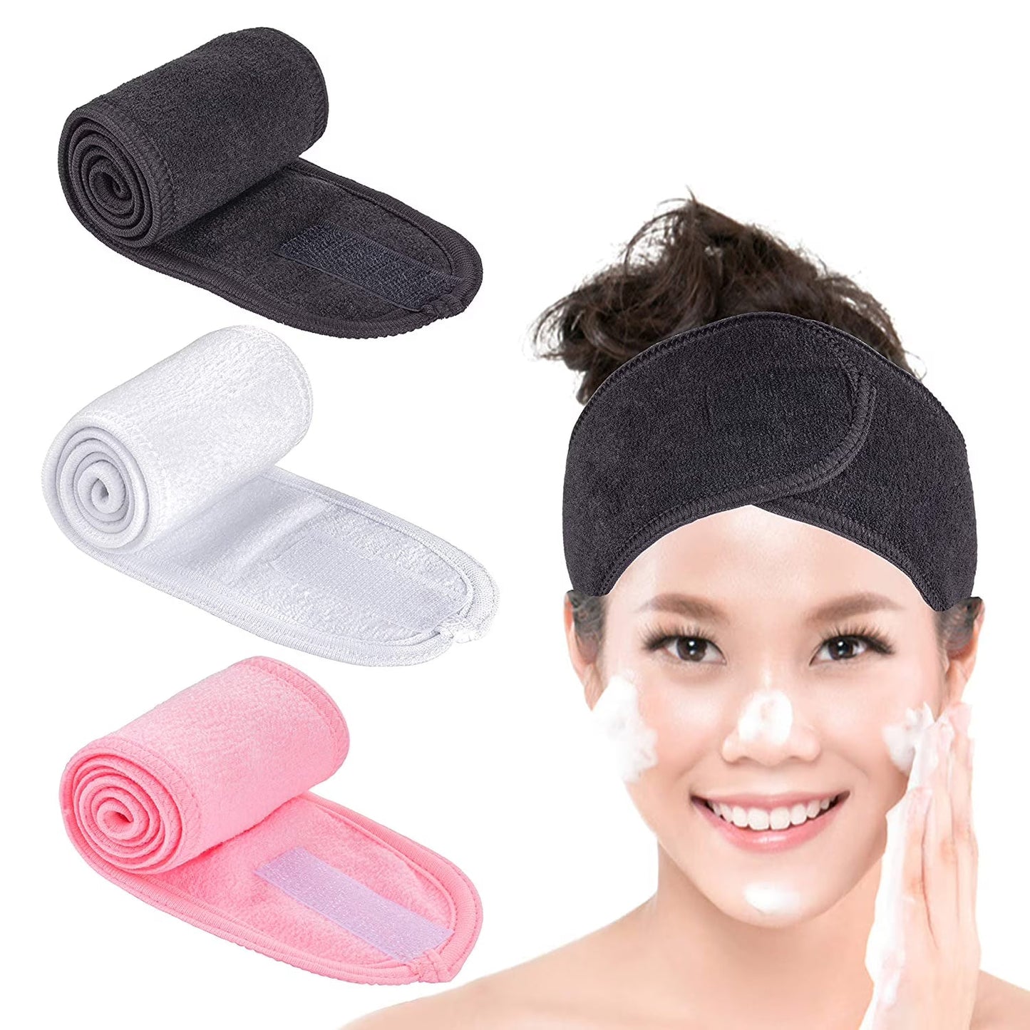 Spa Headband Head Wrap Terry Cloth Mask Queen Nepal