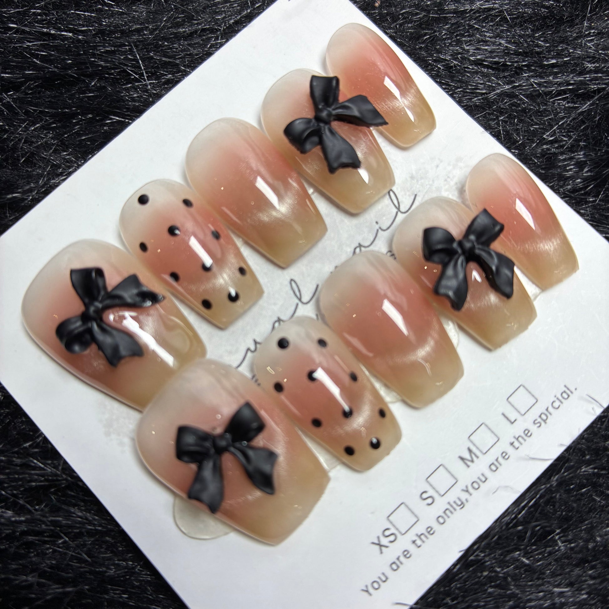Press On Nails 10Pcs Code-L (000+) Easy Beauty Nepal