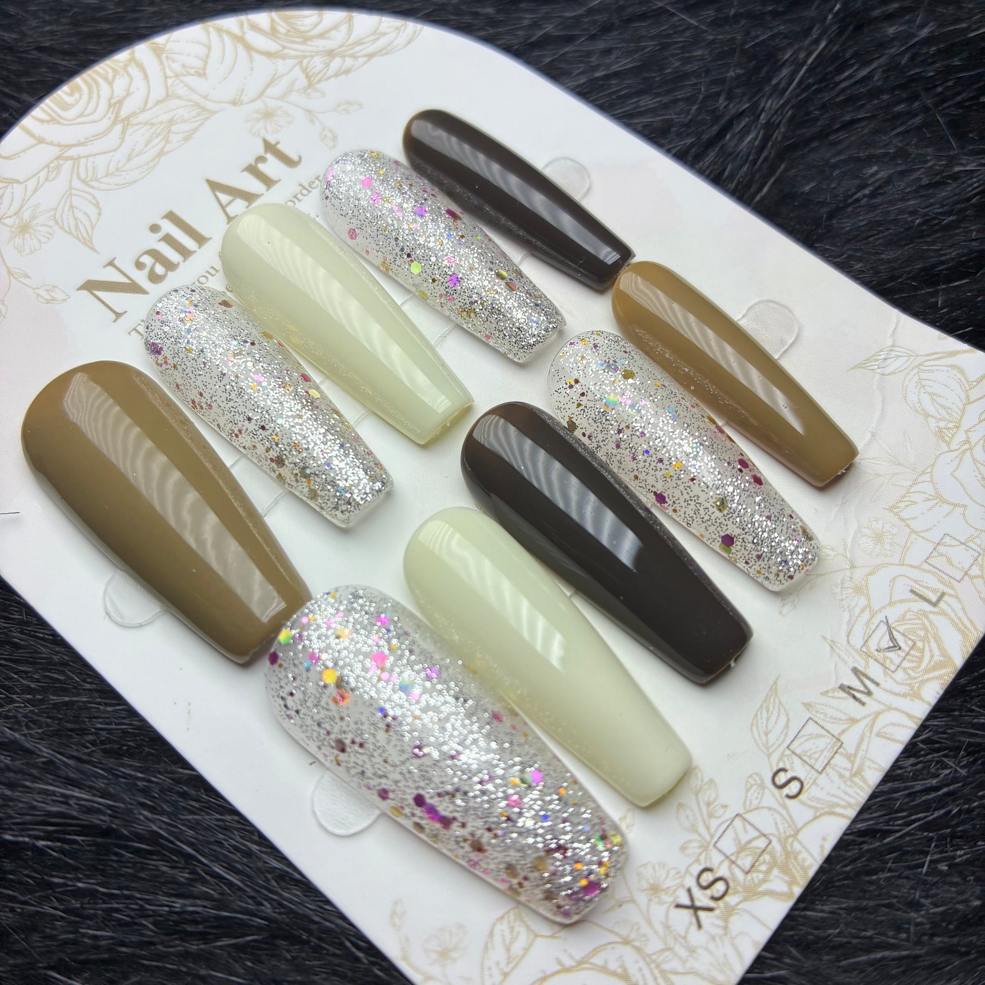 Press On Nails 10Pcs Code-MT Easy Beauty Nepal