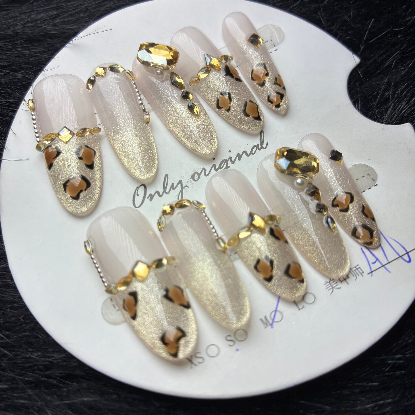 Press On Nails 10Pcs Code-MT Easy Beauty Nepal