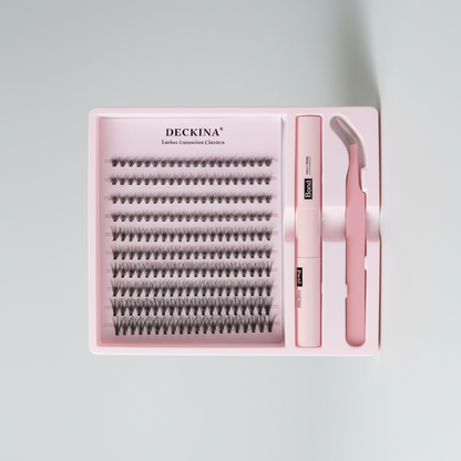 DECKINA DIY Cluster Eyelash Extension Kit Easy Beauty Nepal