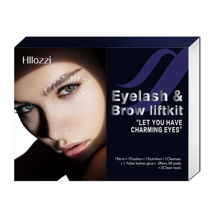 Professional 2-in-1 Lash Lifting Set For Wavy Eyelashes And Trendy Fuller Brows . Mask Queen Nepal