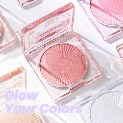 Hailuntiren Water Star Diamond Highlighter Disc Easy Beauty Nepal