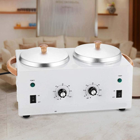 Professional Double Wax Warmer Machine For Hair Removal Mask Queen Nepal