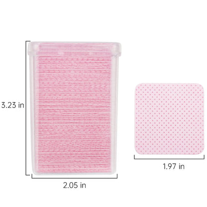 300Pcs Lint-Free Lash Glue Wipes Napkins Mask Queen Nepal