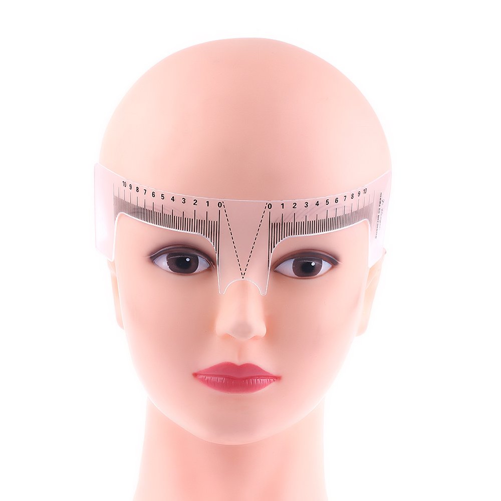 Reusable Eyebrow Mapping Ruler Mask Queen Nepal