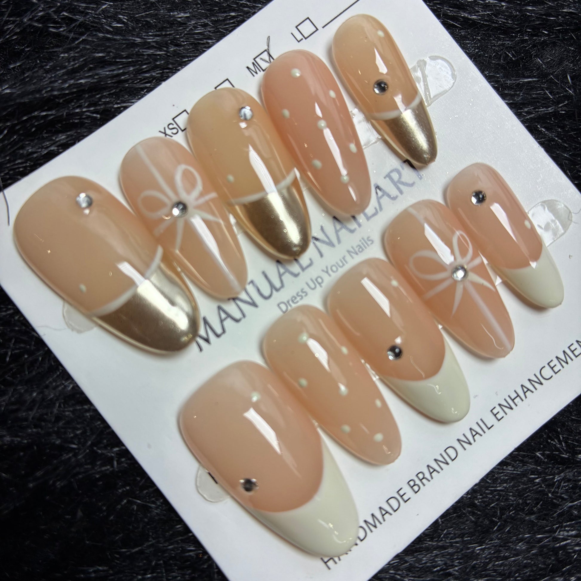 Press On Nails 10Pcs Code-L (090+) Easy Beauty Nepal