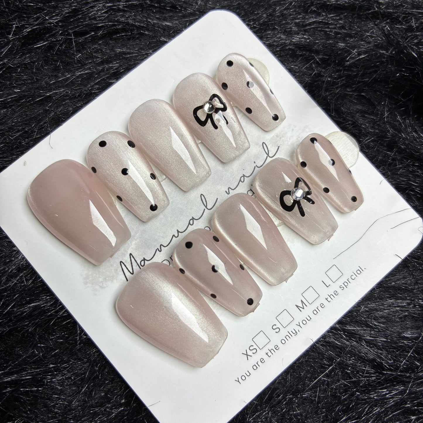 Press On Nails 10Pcs Code-L (090+) Easy Beauty Nepal