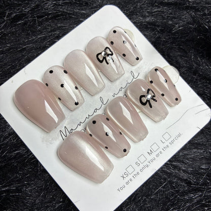 Press On Nails 10Pcs Code-L (090+) Easy Beauty Nepal