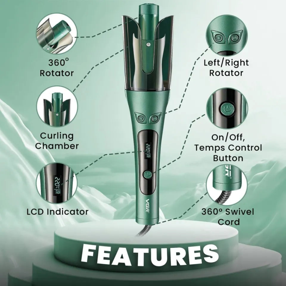 VGR V-583 Automatic Hair Curler Easy Beauty Nepal