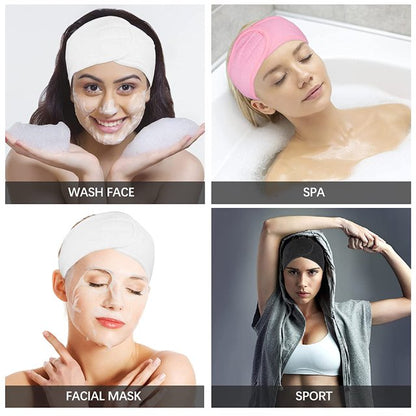 Spa Headband Head Wrap Terry Cloth Mask Queen Nepal