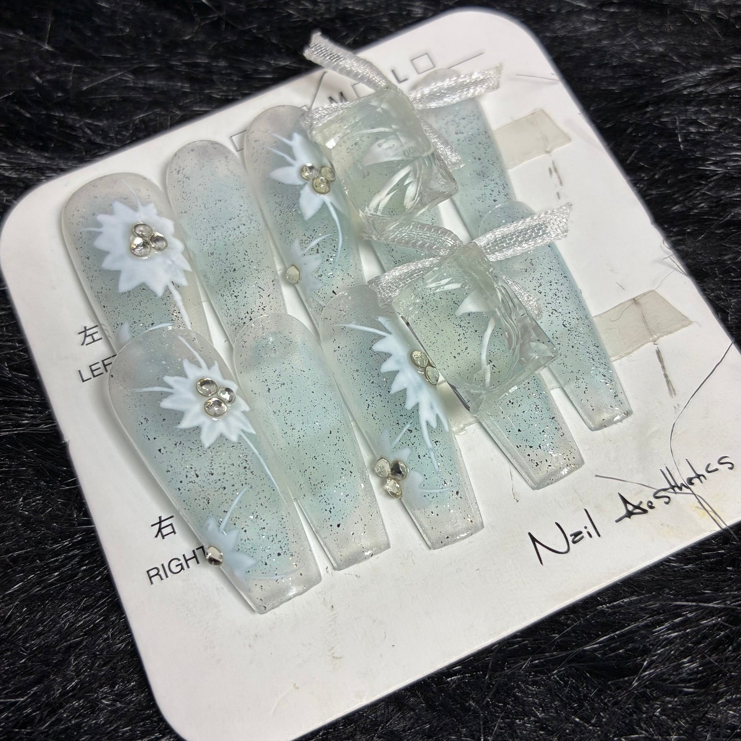 Press On Nails 10Pcs Code-BF (020+) Easy Beauty Nepal