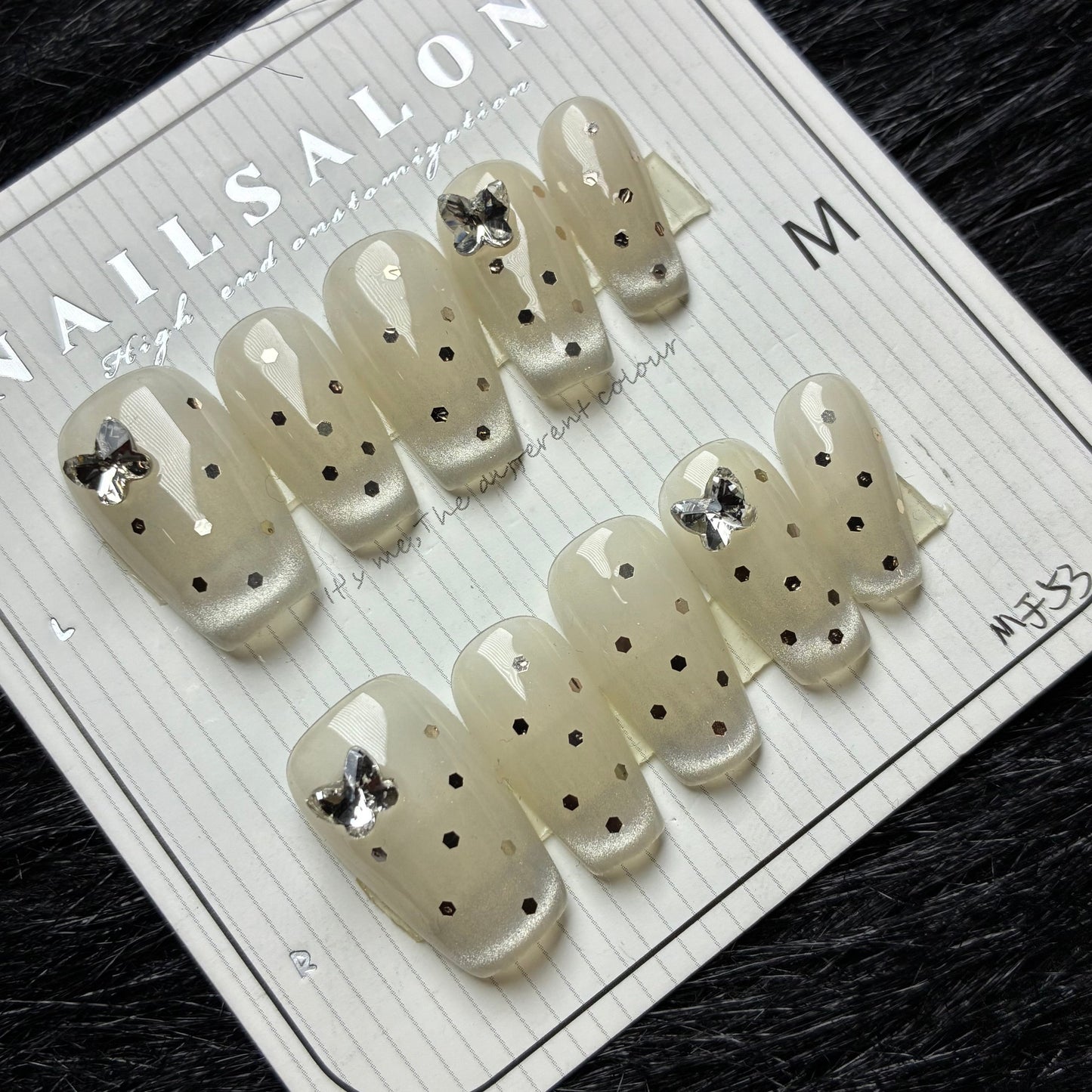 Press On Nails 10Pcs Code-Number (1000+) Easy Beauty Nepal