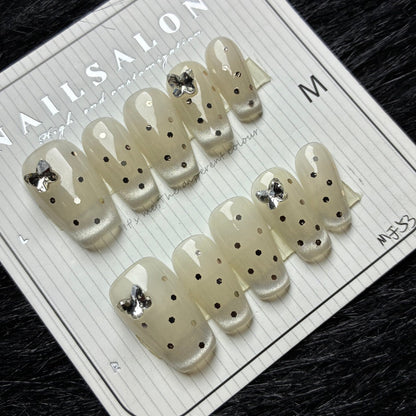 Press On Nails 10Pcs Code-Number (1000+) Easy Beauty Nepal