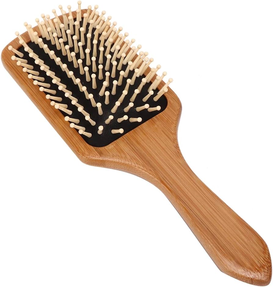 Boar Bristle Wood Hair Comb For Massage Mask Queen Nepal