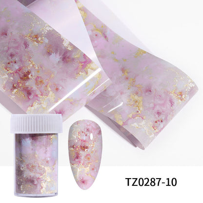 Nail Foil Transfer Sticker Decals Colorful Holographic Transfer Nail Foils Manicure Tips Decoration Mask Queen Nepal