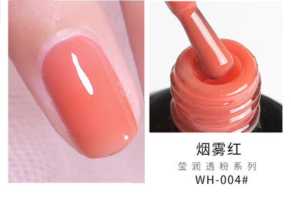 AS Ice Nude Red Gel Polish Set Mask Queen Nepal