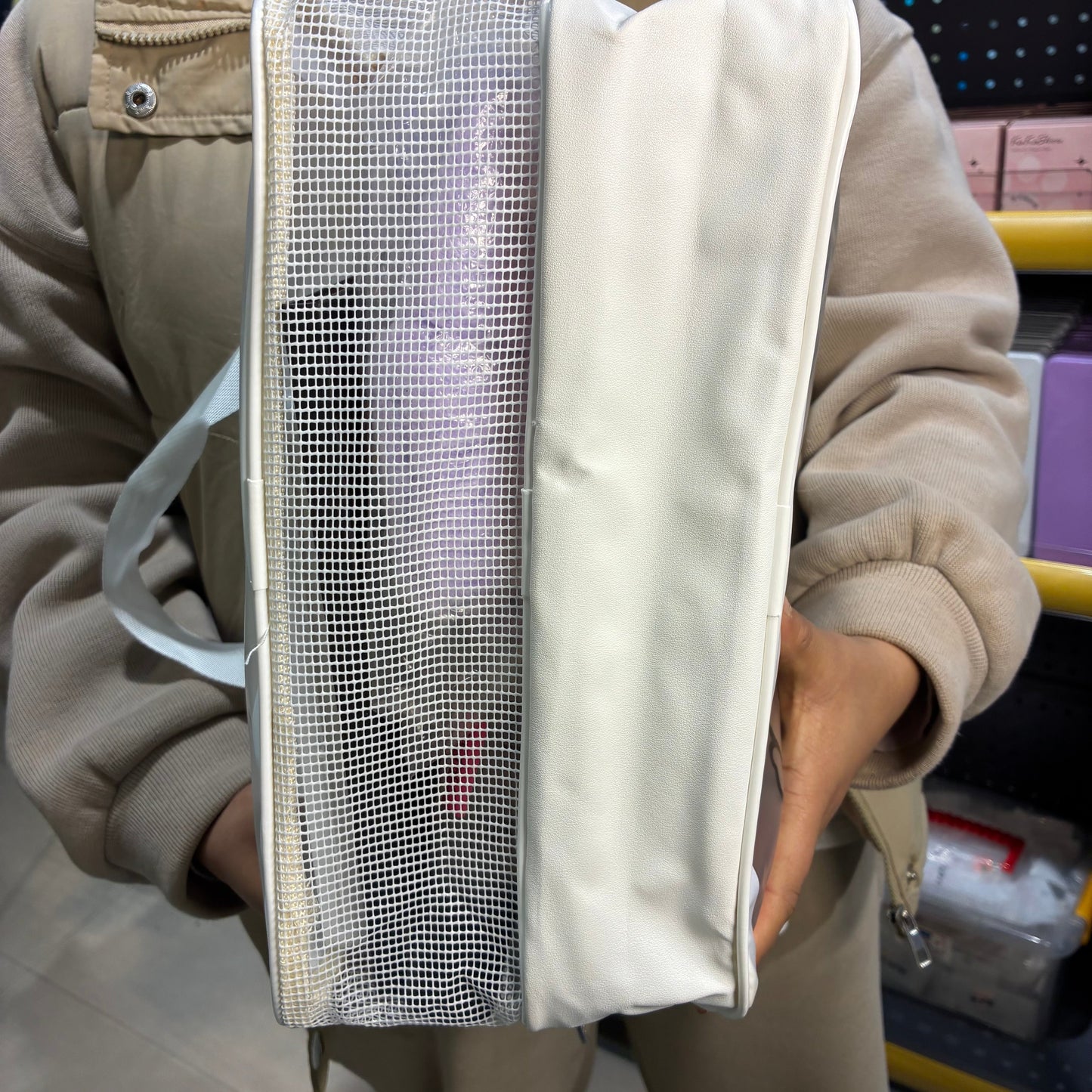 Hello Kitty Large Translucent Makeup Travel Bag Mask Queen Nepal