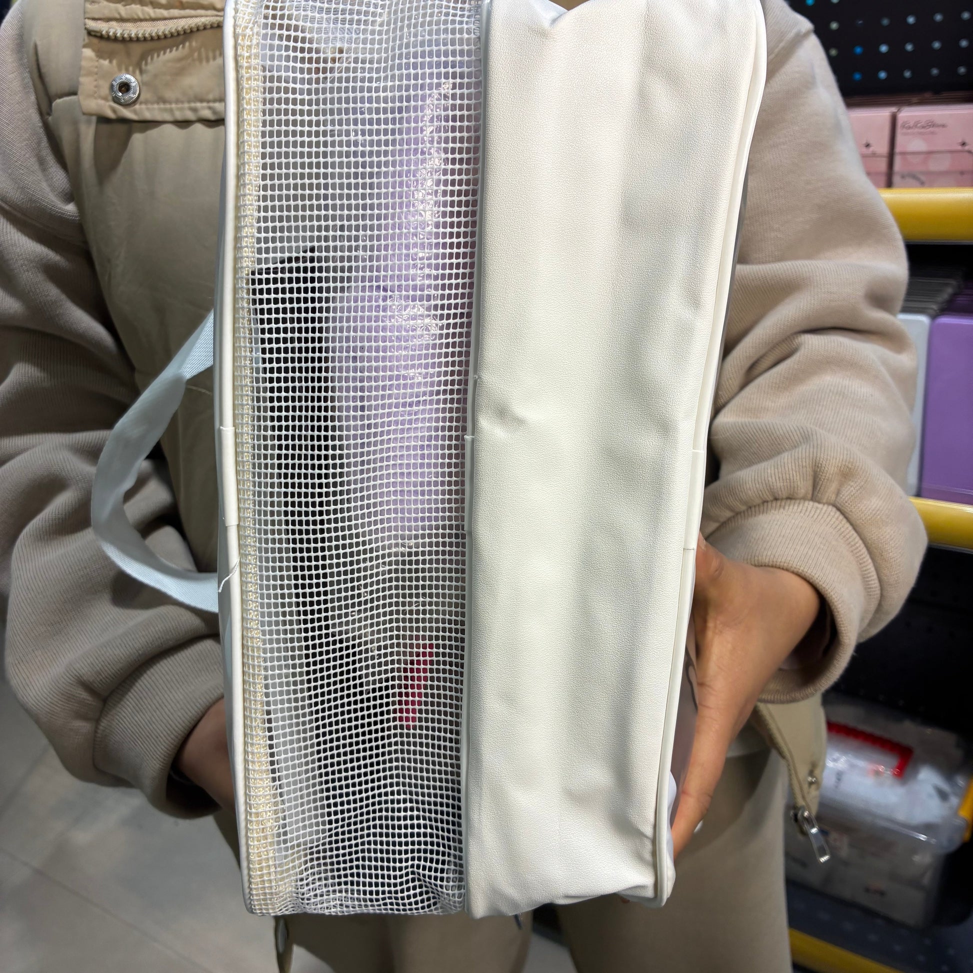 Hello Kitty Large Translucent Makeup Travel Bag Mask Queen Nepal