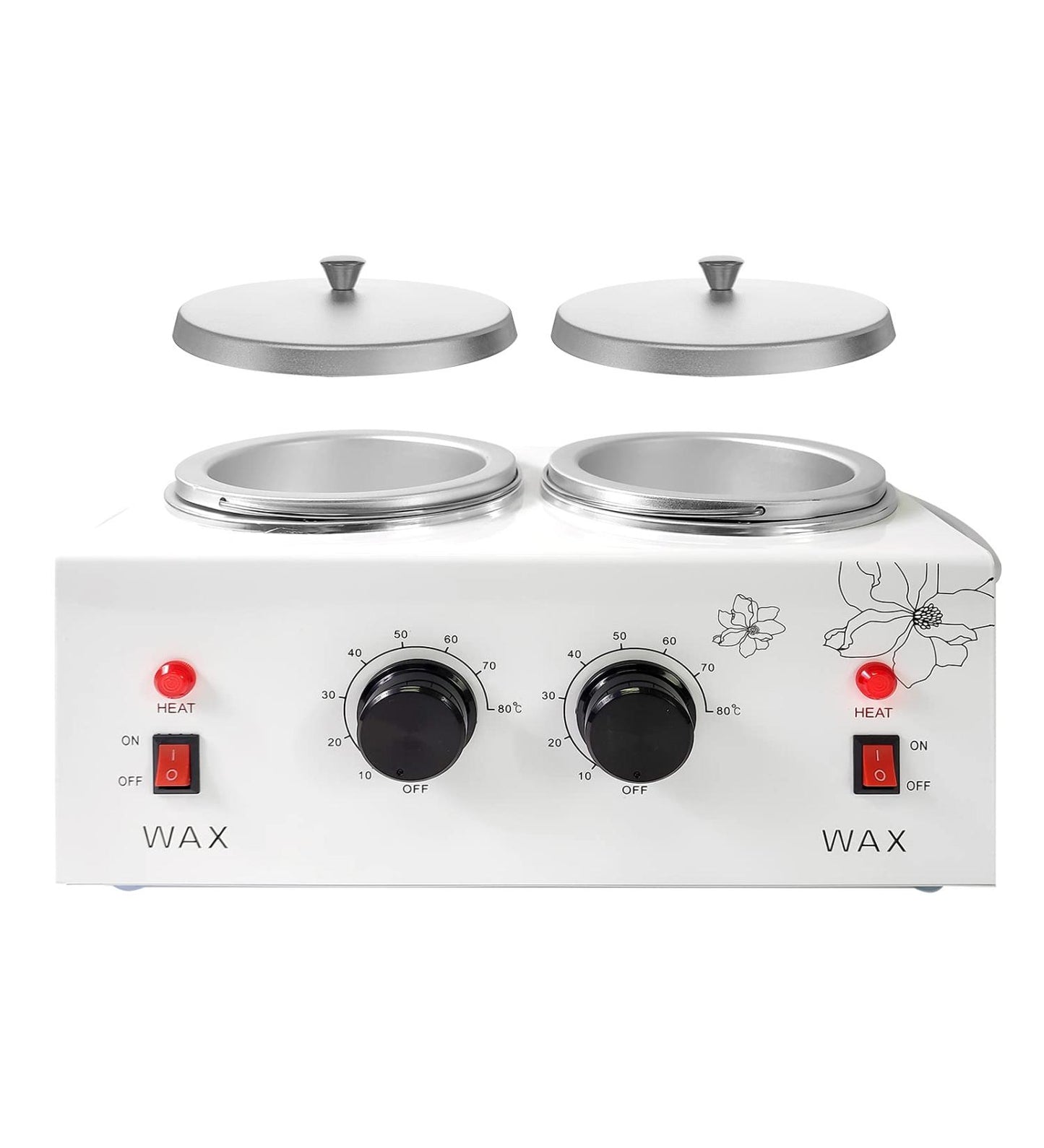 Professional Double Wax Warmer Machine For Hair Removal Mask Queen Nepal