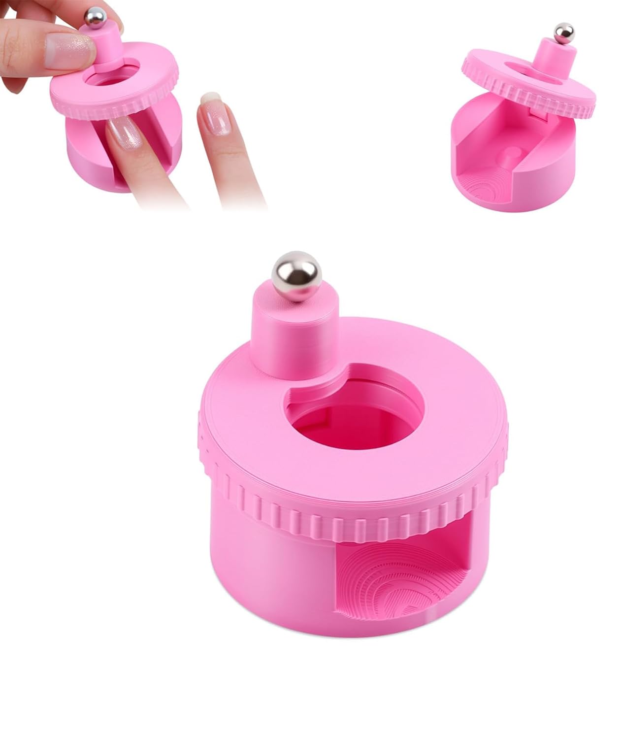 Rotating Magnet Precision Tool for Cat Eye Nail Polish Mask Queen Nepal