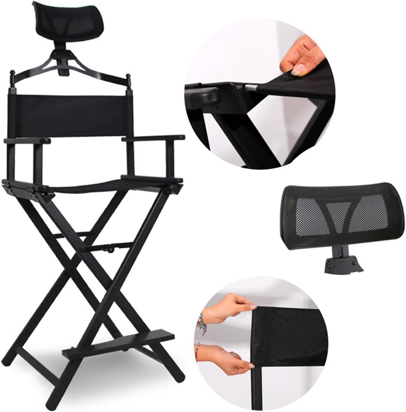 Folding Makeup Artist Directors Chair Easy Beauty Nepal